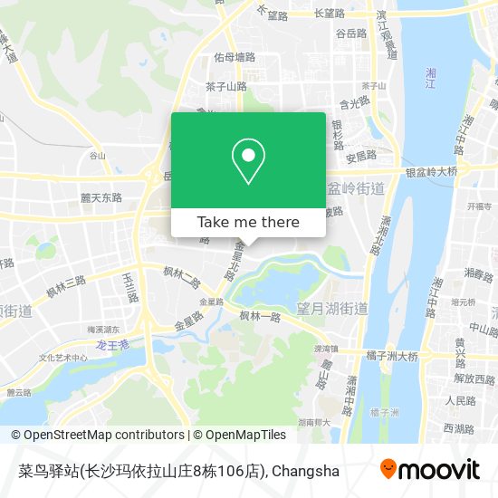菜鸟驿站(长沙玛依拉山庄8栋106店) map
