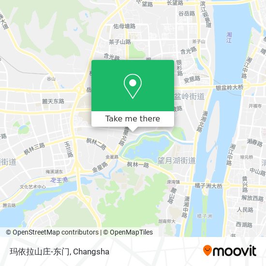 玛依拉山庄-东门 map