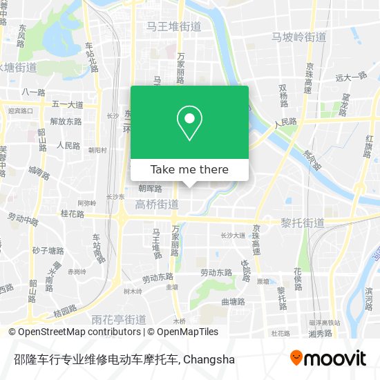 邵隆车行专业维修电动车摩托车 map