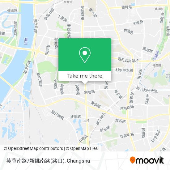 芙蓉南路/新姚南路(路口) map