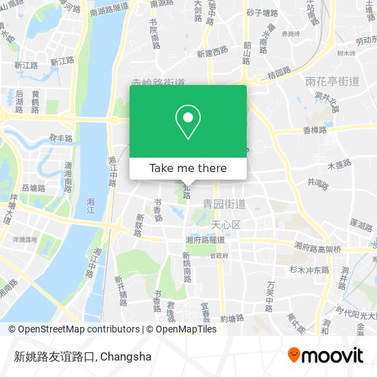 新姚路友谊路口 map