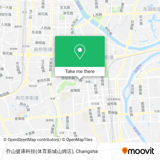 乔山健康科技(体育新城山姆店) map