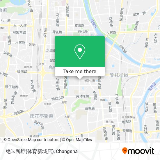 绝味鸭脖(体育新城店) map