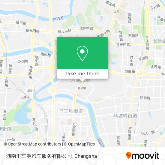 湖南汇车源汽车服务有限公司 map