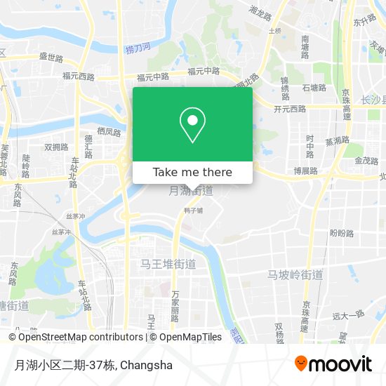 月湖小区二期-37栋 map