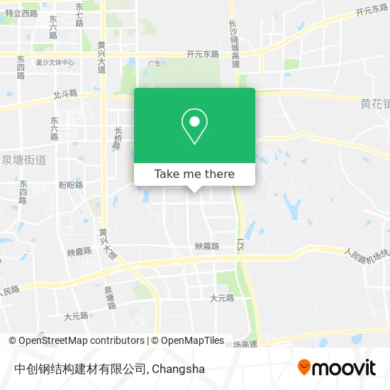 中创钢结构建材有限公司 map