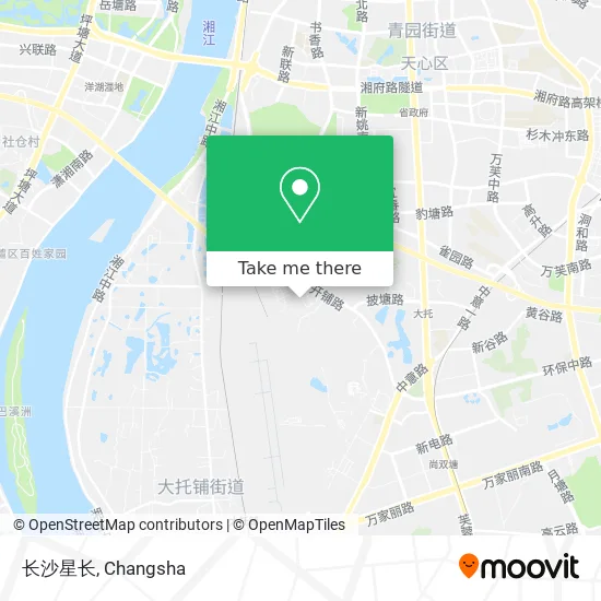 长沙星长 map