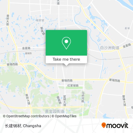 长建钢材 map