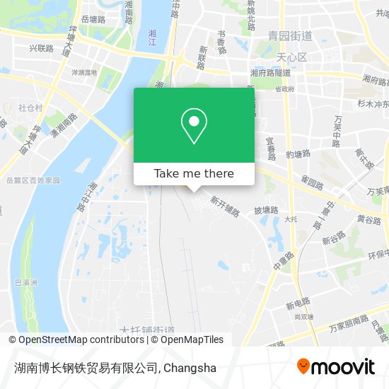 湖南博长钢铁贸易有限公司 map