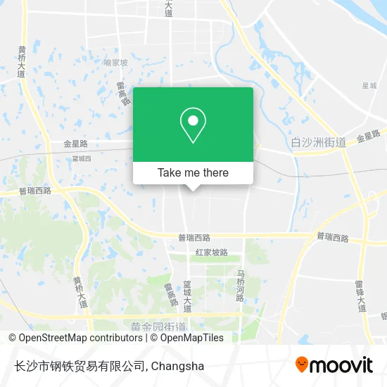 长沙市钢铁贸易有限公司 map