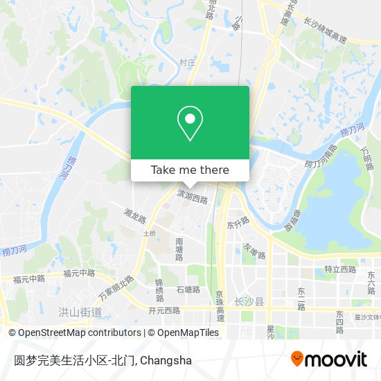 圆梦完美生活小区-北门 map