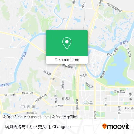滨湖西路与土桥路交叉口 map