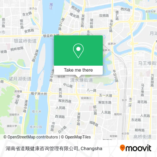 湖南省道顺健康咨询管理有限公司 map