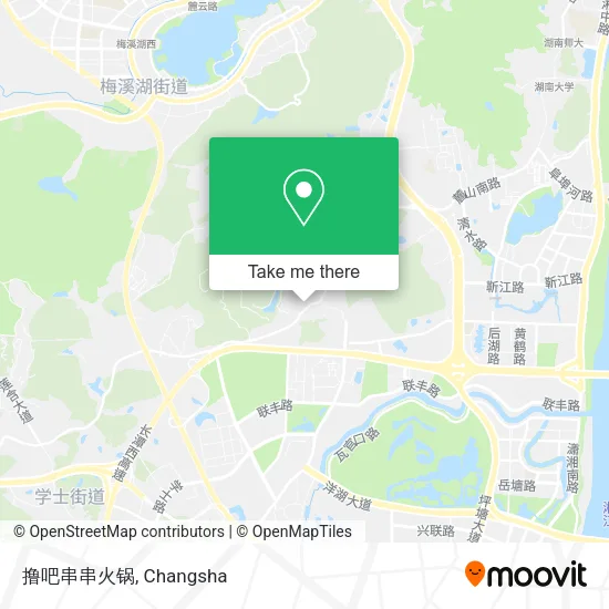 撸吧串串火锅 map