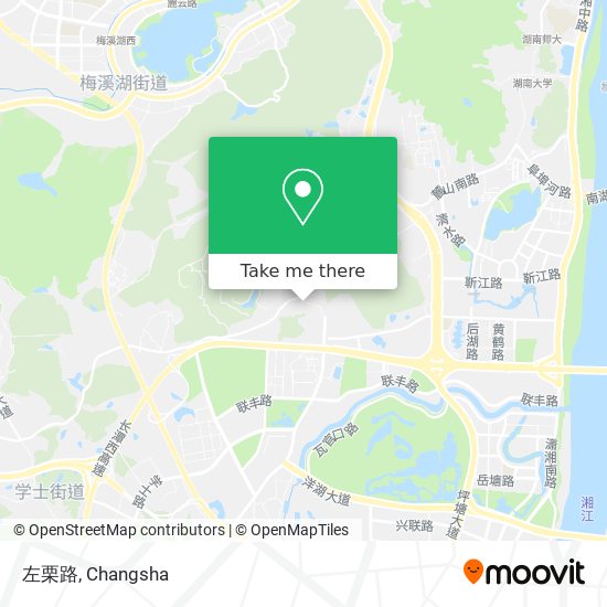 左栗路 map