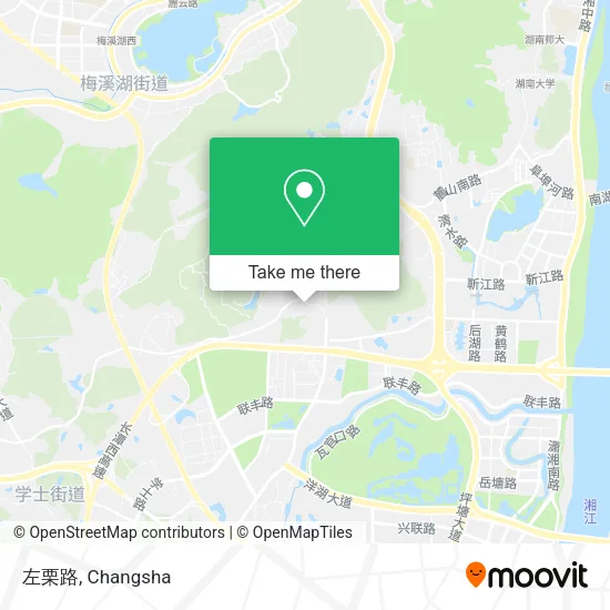 左栗路 map