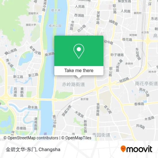 金碧文华-东门 map