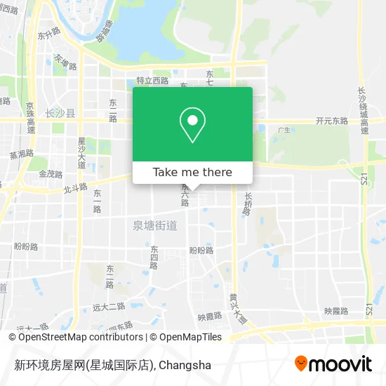 新环境房屋网(星城国际店) map