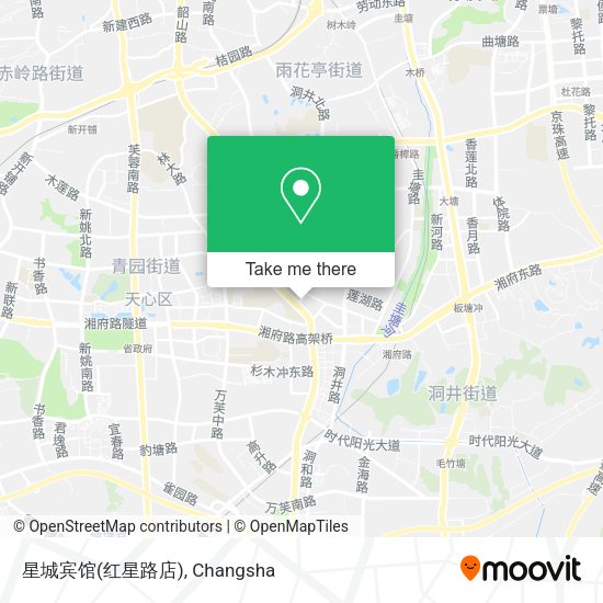 星城宾馆(红星路店) map