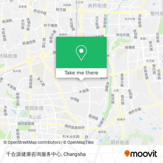 千合源健康咨询服务中心 map