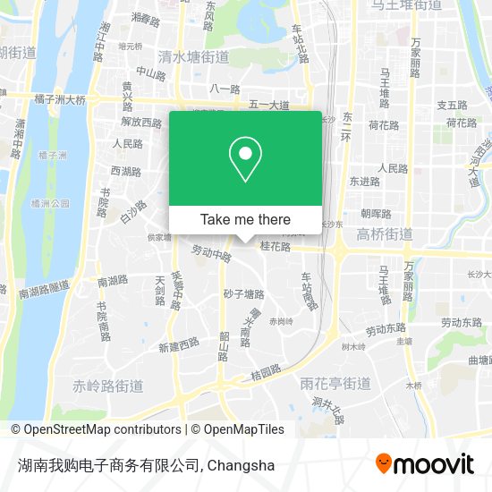 湖南我购电子商务有限公司 map
