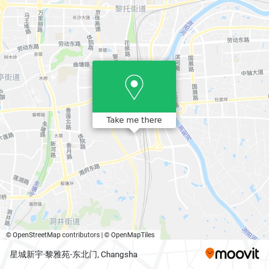 星城新宇·黎雅苑-东北门 map