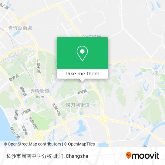 长沙市周南中学分校-北门 map