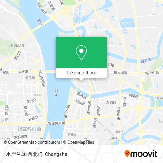 水岸兰庭-西北门 map