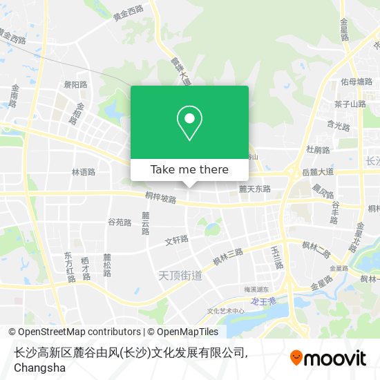 长沙高新区麓谷由风(长沙)文化发展有限公司 map