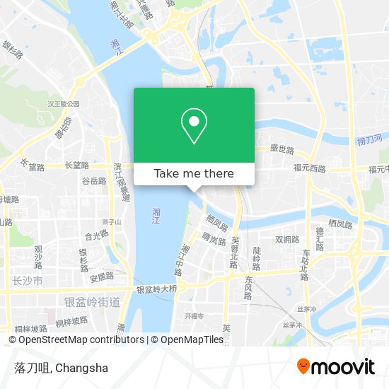 落刀咀 map