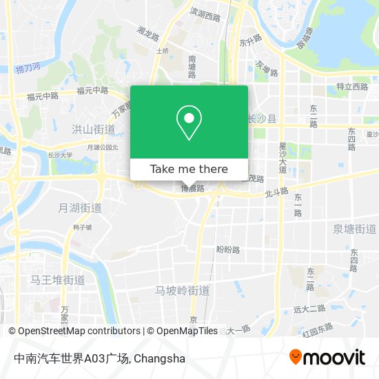 中南汽车世界A03广场 map