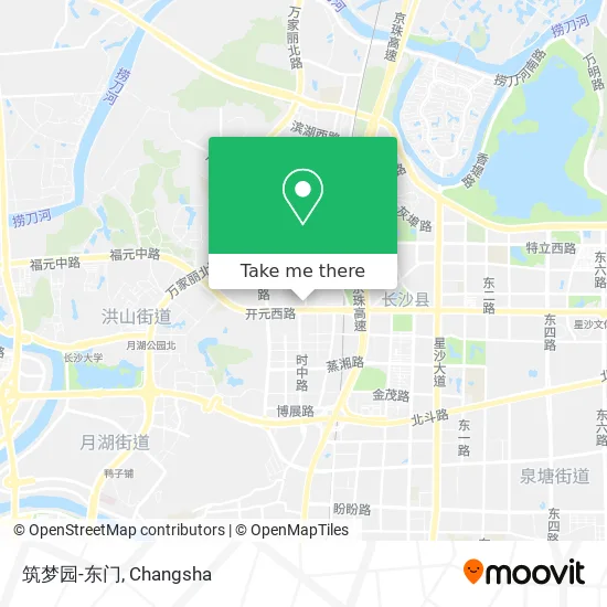 筑梦园-东门 map