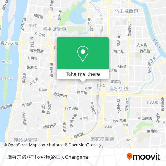 城南东路/桂花树街(路口) map