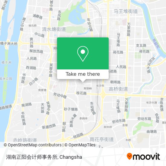 湖南正阳会计师事务所 map