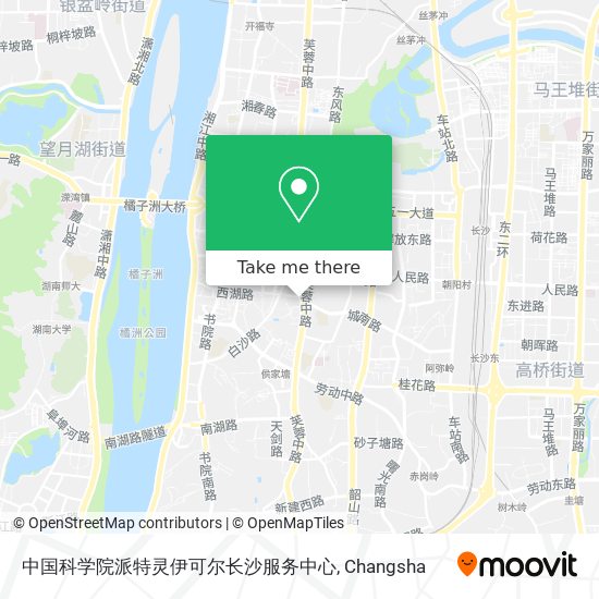 中国科学院派特灵伊可尔长沙服务中心 map