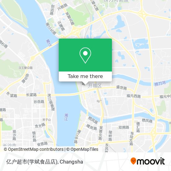 亿户超市(学斌食品店) map