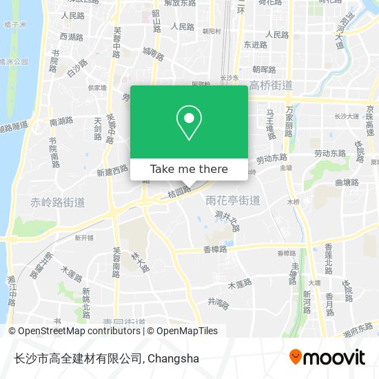 长沙市高全建材有限公司 map