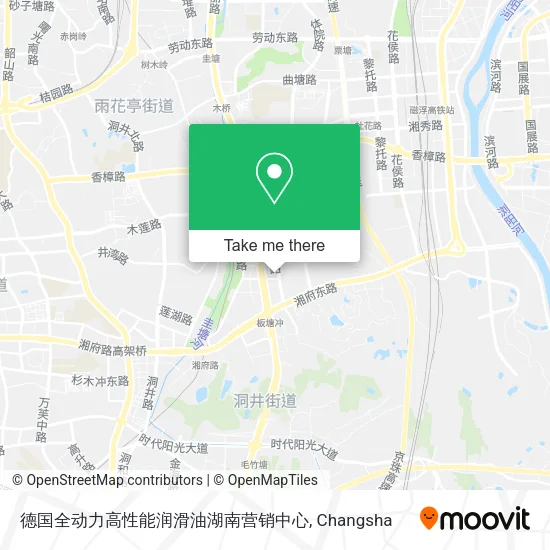 德国全动力高性能润滑油湖南营销中心 map