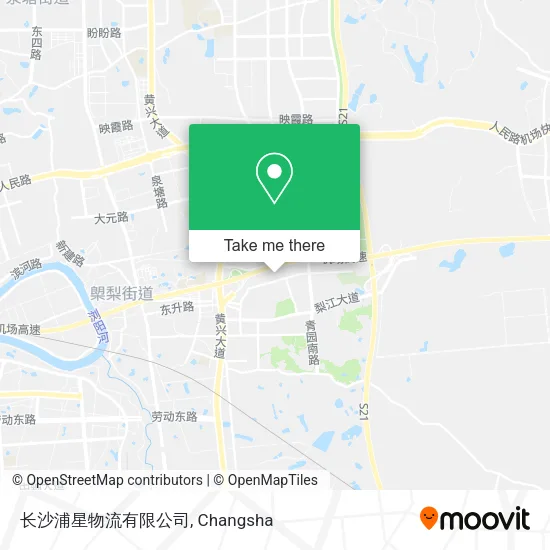 长沙浦星物流有限公司 map