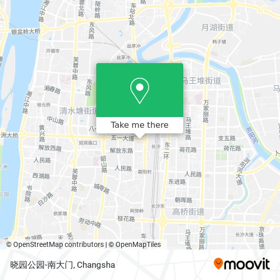 晓园公园-南大门 map