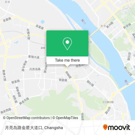 月亮岛路金星大道口 map