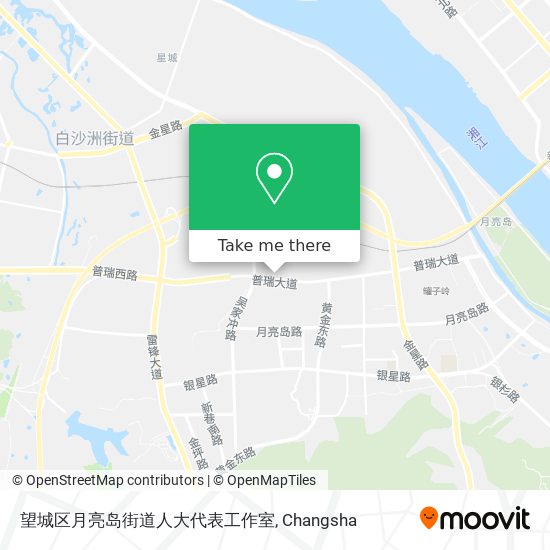 望城区月亮岛街道人大代表工作室 map