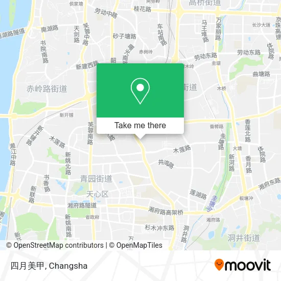 四月美甲 map