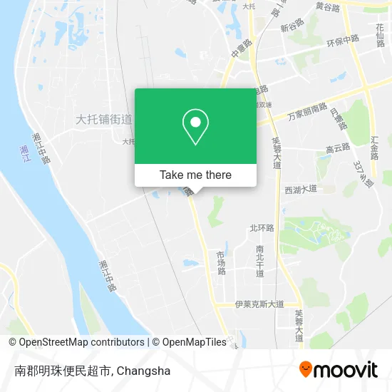 南郡明珠便民超市 map