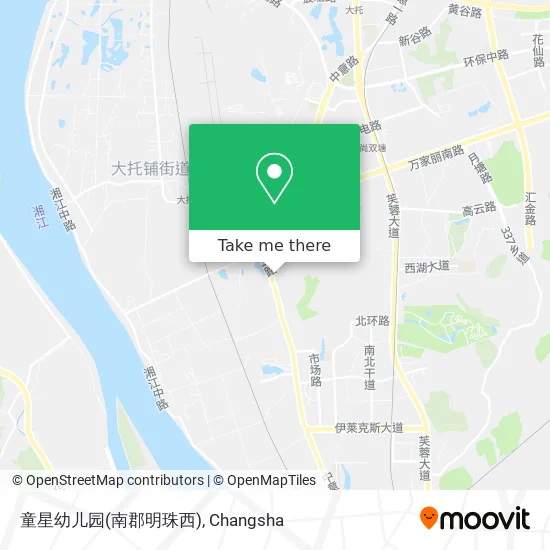 童星幼儿园(南郡明珠西) map