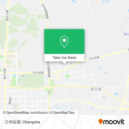 兰州拉面 map
