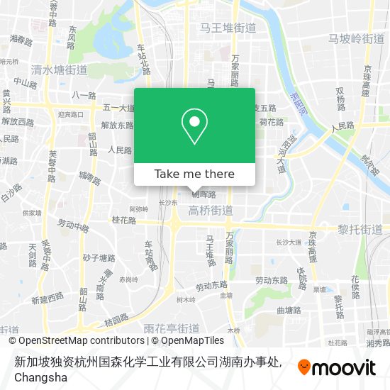 新加坡独资杭州国森化学工业有限公司湖南办事处 map