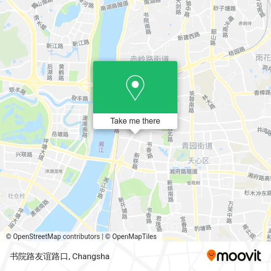 书院路友谊路口 map