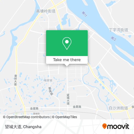 望城大道 map