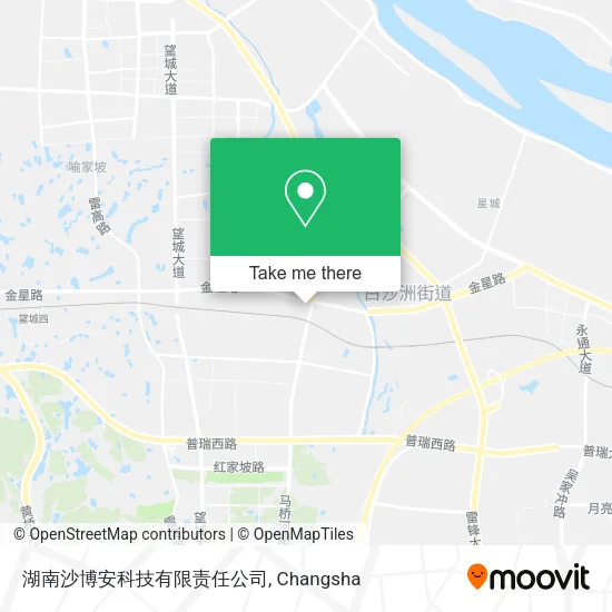 湖南沙博安科技有限责任公司 map